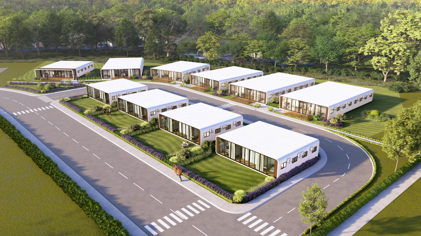 Paul Quinn College — Quinnite Village, architectural rendering